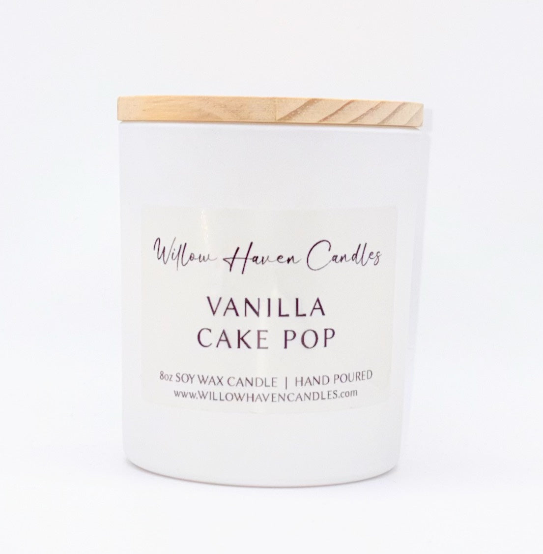 Vanilla Cake Pop Handmade candle