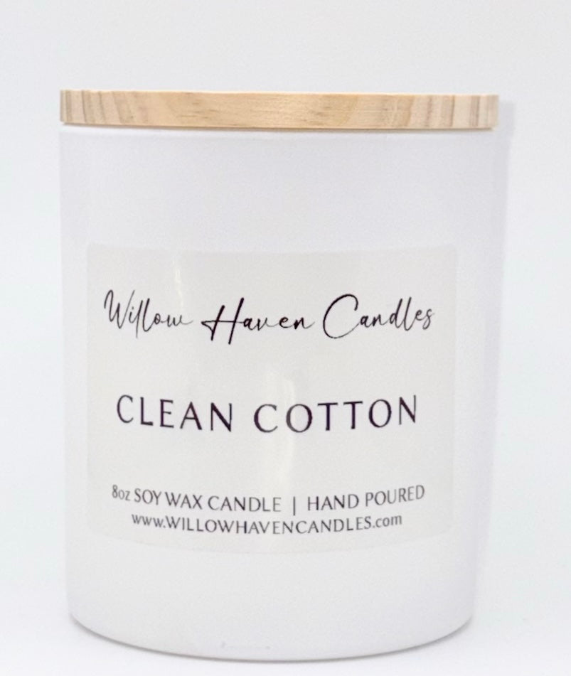 Clean Cotton Candles for Sale