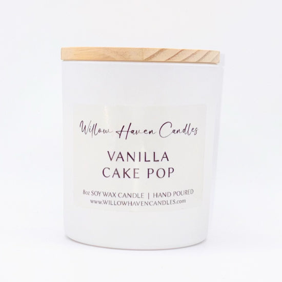 Vanilla Cake Pop Handmade candle